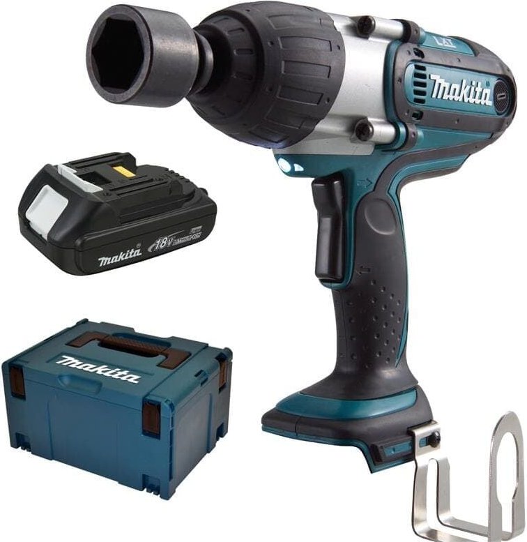 Akku Schlagschrauber DTW450Y1J mit 1x1,5Ah Akku im macpac, ohne Ladegerät - Makita
