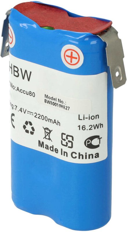 Vhbw - Akku kompatibel mit Gardena Accu80 8803 Heckenschere Strauchschere Rasenschere Gartenschere (2200mAh, 7,2V, Li-Io...