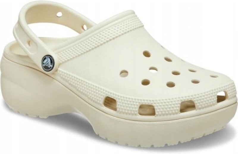 Thumbnail - Crocs Classic Platform Clog Damen 206750 W7 I Eu 375 Knochen
