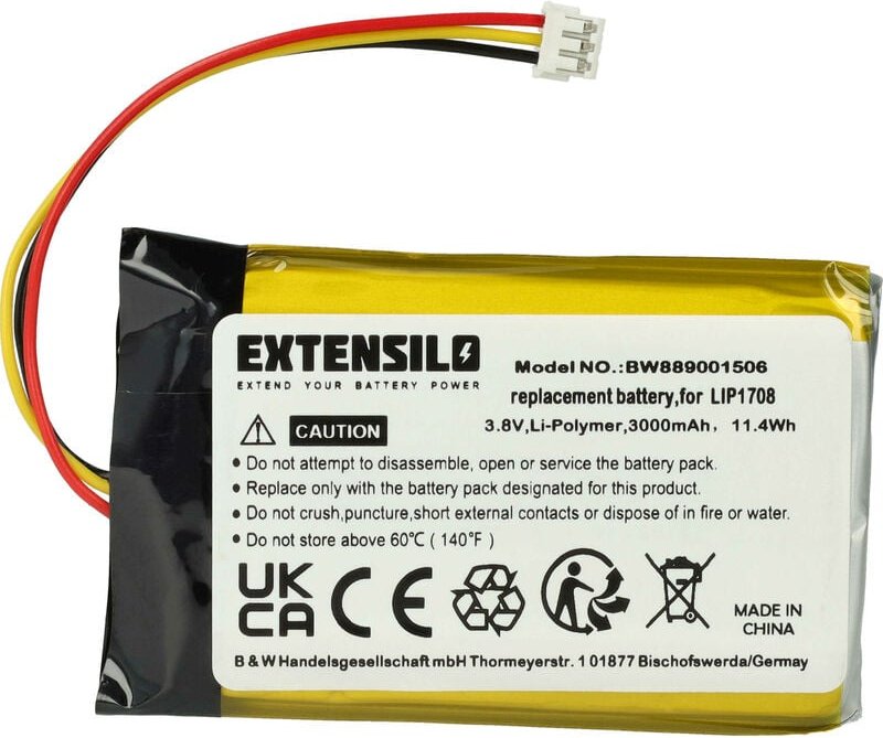 Vhbw - Akku kompatibel mit Sony Playstation 5 DualSense CFI-ZCT1W, DualSense, CFI-1015A Spielekonsole (3600 mAh, 3,8 v, ...