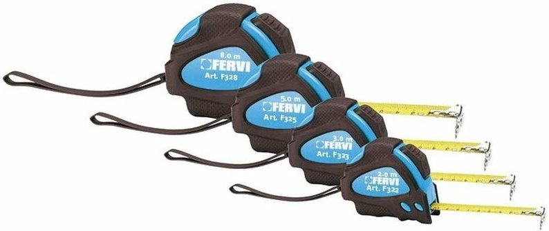 Magnetische MAŽƒBAND BANDMAŽƒ ROLLMAŽƒBAND messband 8 m Fervi F328