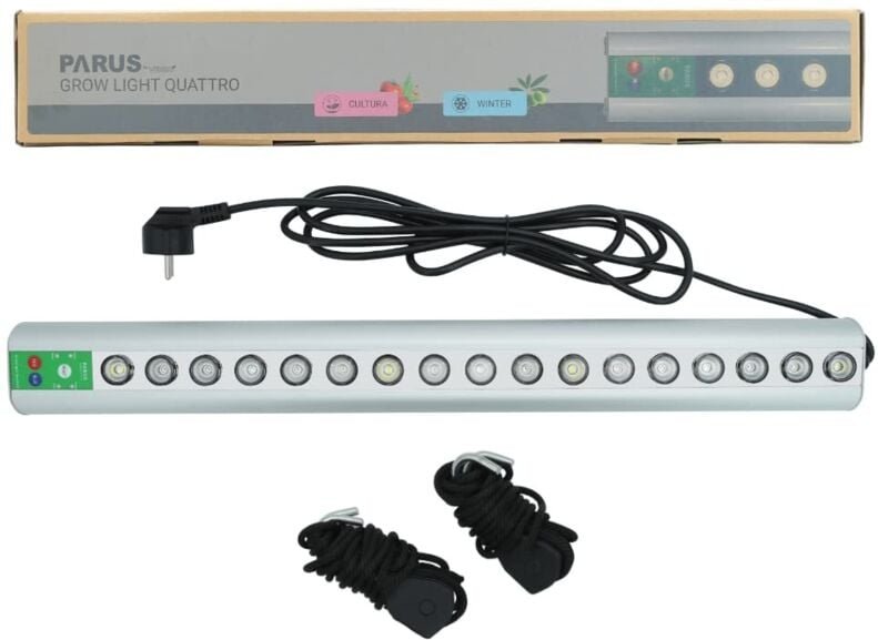 GrowLight Quattro - Parus by Venso led Pflanzenlampe 35W, Anzuchtlampe led Pflanzenlampe Vollspektrum, Überwinterung Ven...