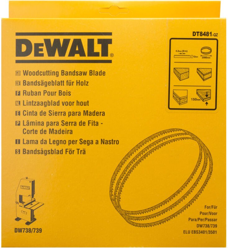 DEWALT Bandsägeblatt 2095x12x0,6 mm 4,2 mm DT8481-QZ