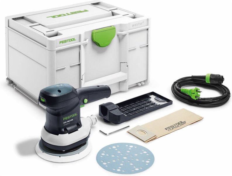Exzenterschleifer ets 150/3 EQ-Plus im Systainer SYS3 m 237 - Festool