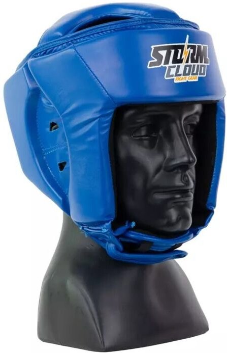 StormCloud x PZMT Offizieller Turnierhelm, Blau, XS