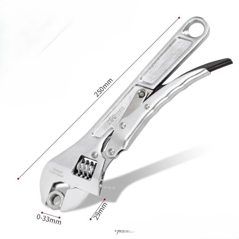 verstellbarer Schraubenschlüssel mit Verriegelung