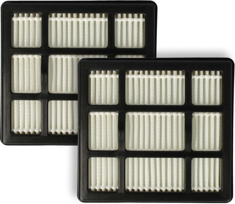 vhbw Filterset 2x Staubsaugerfilter kompatibel mit Ariete 2741 XForce, 2791 JetForce Staubsauger - HEPA Filter Allergief...