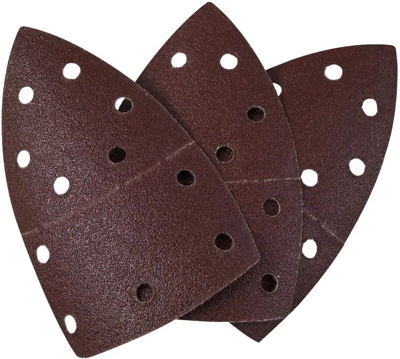 Güde - Delta-Klett-Schleifpapier-Set 102x62 93 mm 6-tlg. K60 K80 K100