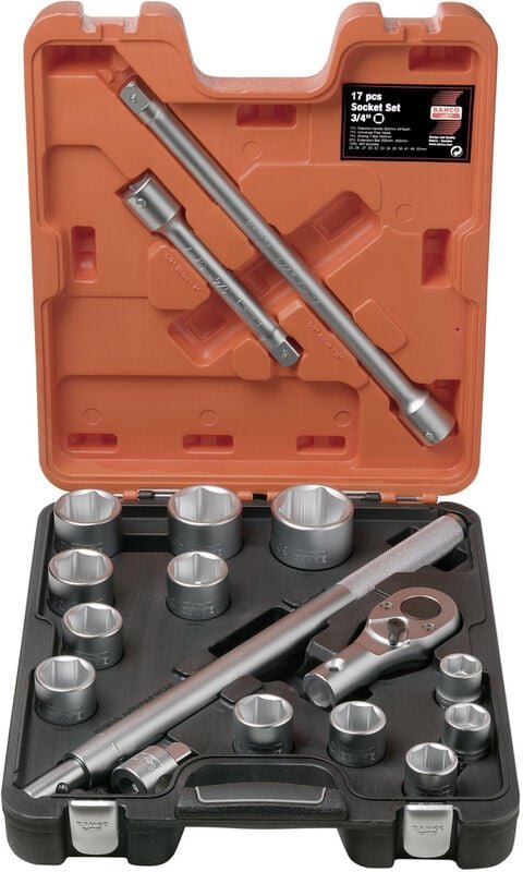 Steckschlüsselsatz 17teilig slx 17 - Bahco