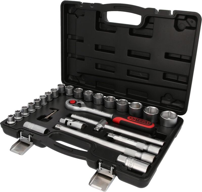 Steckschlüssel-Satz 1/2' 28-teilig ks Tools