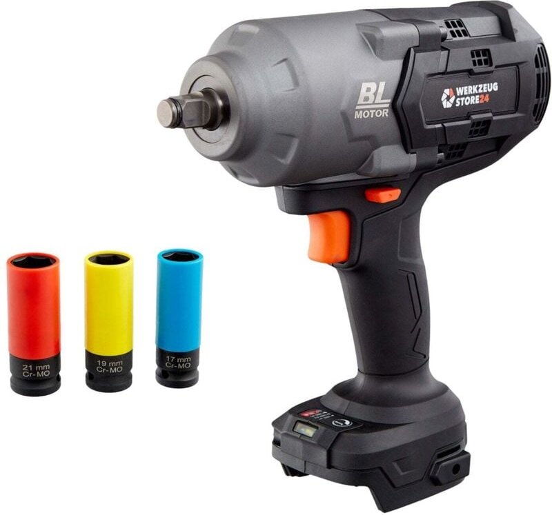 Ws24 - Akku-Drehschlagschrauber wds 18V 1/2" 1.600 nm Solo inkl. Steckschlüsseleinsätze