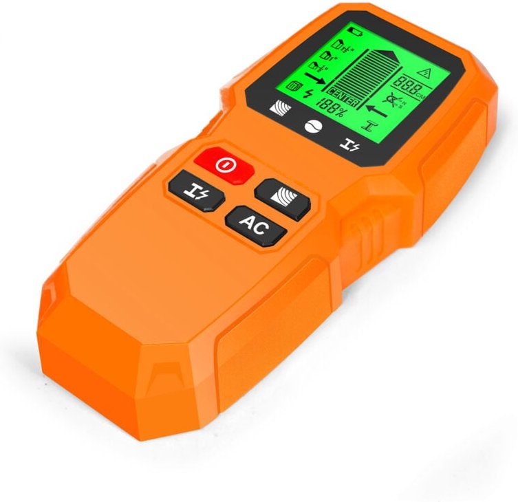 Jeffergarden - Bolder Finder Wallscanner 5 in 1 elektronischer Detektor mit hd -lcd