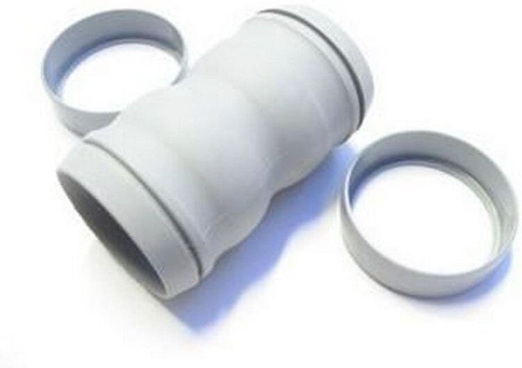 Thumbnail - Ersatzteil - Kompletter Schlauchanschluss mit 2 Ringen Original - Nilfisk