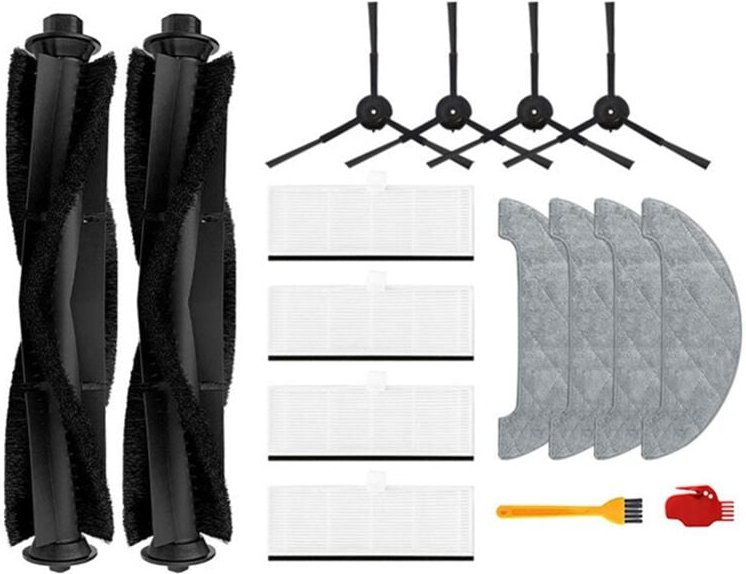 Wichtigsten Seite Pinsel Hepa-Filter Mopp Tuch Ersatz Teile Zubehör