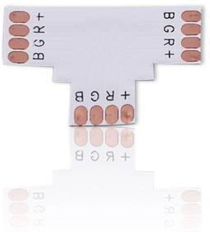 RGB LED Strip Verbinder T Form 4-polig