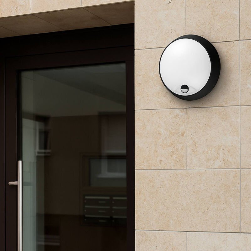 Runder LED-Deckenleuchte mit PIR-Sensor - 15W - CCT - IP65