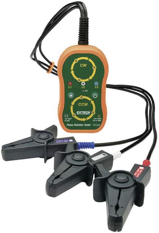 Extech PRT200 Drehfeldmessgerät CAT IV 600 V LED, Akustik