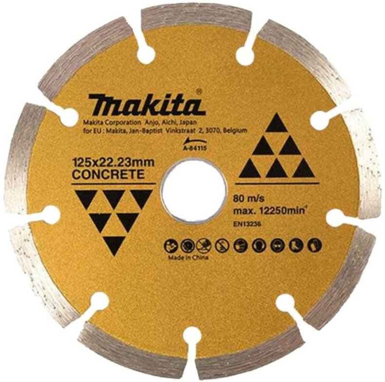Diamantscheibe A-84115 125x20 (125x22,23) - Makita