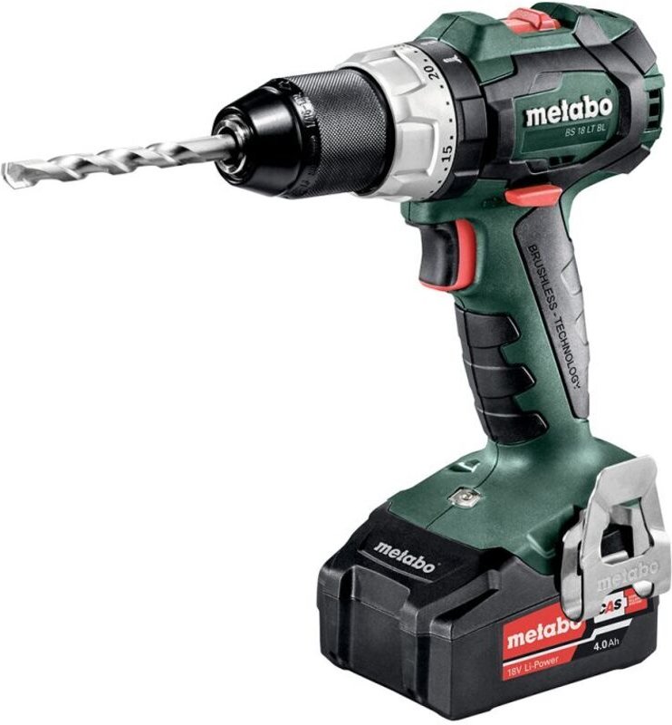Thumbnail - Akku-Bohrschrauber BS 18 LT BL SE (602325970) Metabo