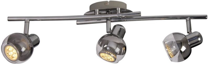 Naeve BOCCIA Deckenstrahlerleiste Chrom 3xGU10 2800K