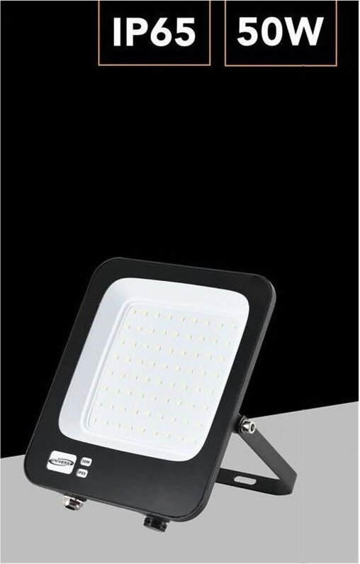 Trade Shop Traesio - Trade Shop - far led ultra slim 50 w outer IP65 light 6500K 4000K 3000K JR-50W -