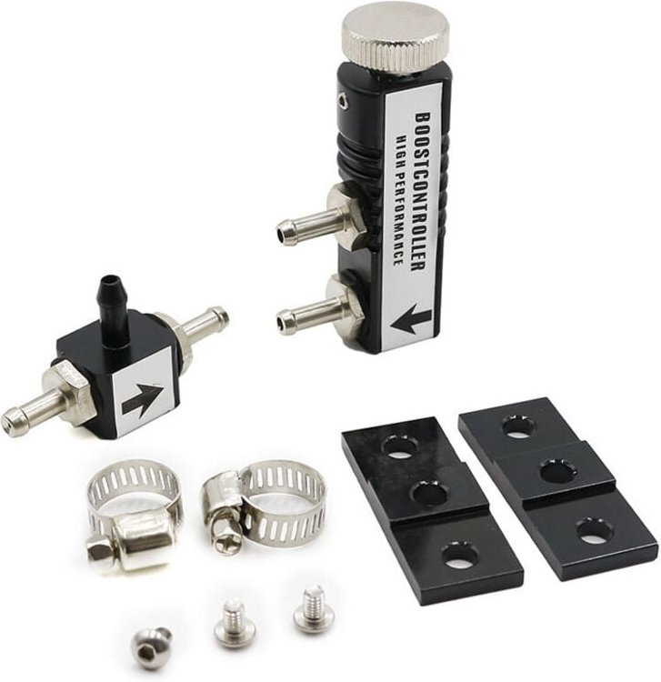 Ahlsen - Manueller Auto-Turbo-Boost-Controller, 1-30 psi einstellbarer Boost-Controller, universelles Abblaseventil-Turb...