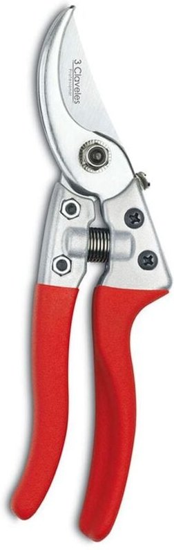 3 Claveles - 00307 Gartenschere 00307 Gartenschere de Beschneidung Rot vermeiden