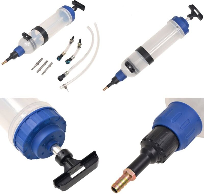 Kraftstoff-Absaugspritze Benzin Diesel Flüssigkeit 1500 ml - Kraftstoff Absaugen - Benzin absaugspritze - Diesel absaugs...