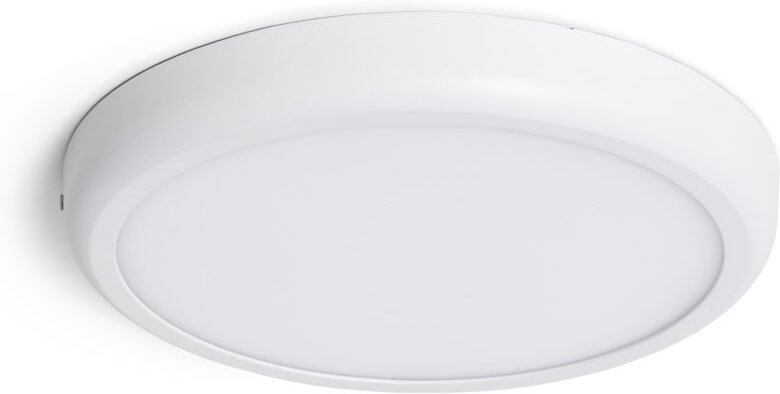 Ledkia - LED-Deckenleuchte 24W Rund Metall Ø300mm Design White 4000K Neutralweiß