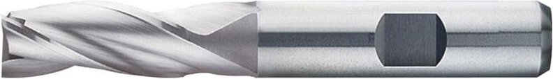 Langlochfräser lang HSS-Co8 din 1835 b 3-Schneiden Forum 5,0 mm