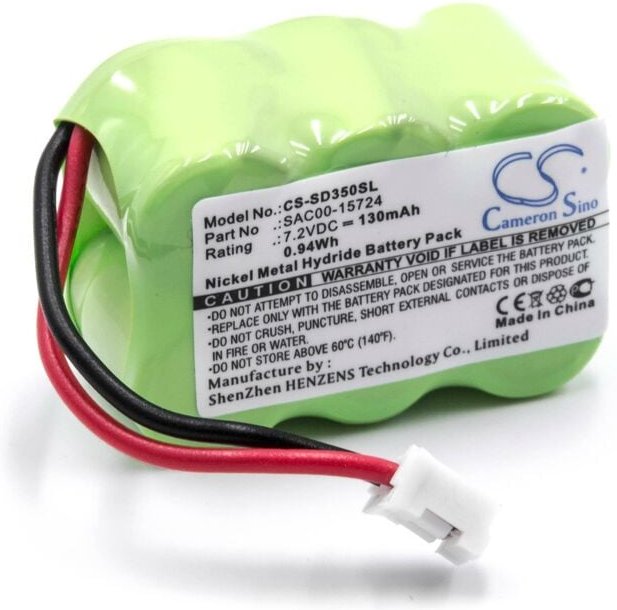 Vhbw - 1x Akku Ersatz für Sportdog SAC00-15724 für Hundehalsband Hunde-Trainer (130 mAh, 7,2 v, NiMH)