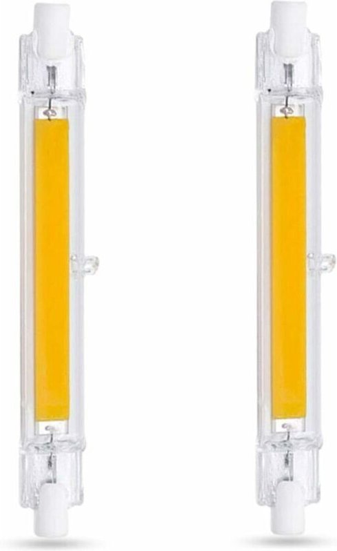 Ugreat - R7S LED-Glühbirne, 118 mm, 10 w, Kaltweiß 6000 k, 1000 lm, R7S J118 80 w, 100 w Halogenäquivalent, dimmbar, COB...
