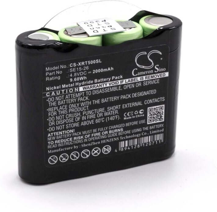 Vhbw - 1x Akku Ersatz für X-Rite SE15-26 für Messgerät (2000 mAh, 4,8 v, NiMH)