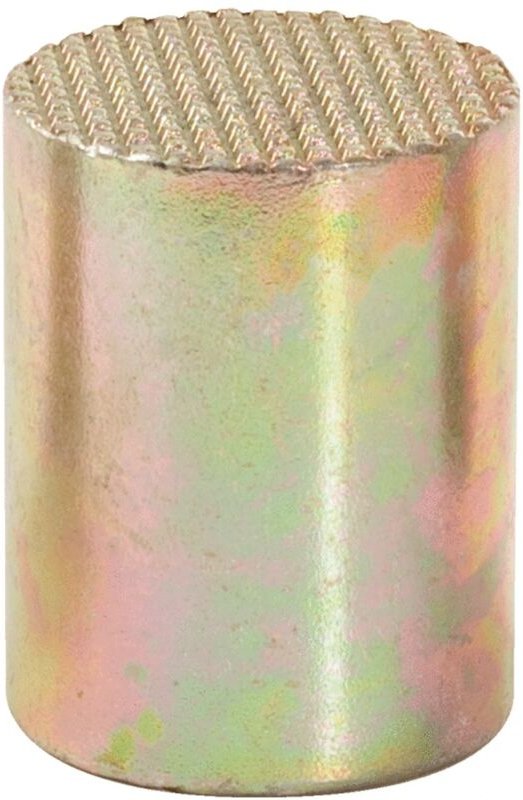 Steckaufsatz, Zylinder geriffelt, Ø 50mm