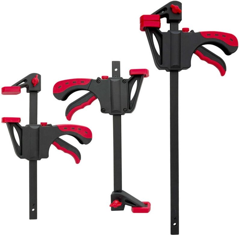 Thanaddo - 12''/6'' Einhandzwinge Schnellspannzwinge 300mm 70KG Klemmzwinge Schraubzwinge