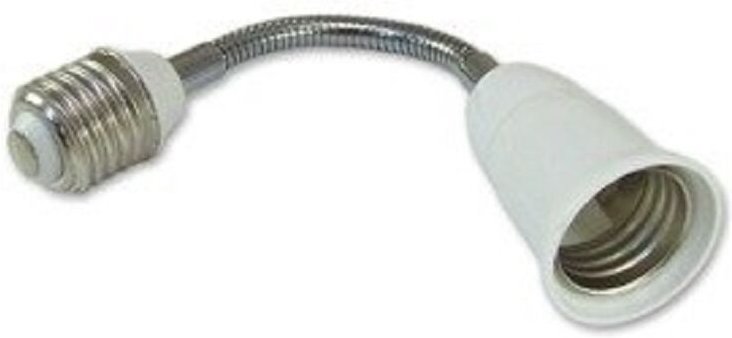 Thumbnail - Cofi 1453 - cofi1453® E27 auf E27 Sockel Fassung Adapter led Lampensockel Lampenfassung Erweiterung 230V für led Leuchtm...