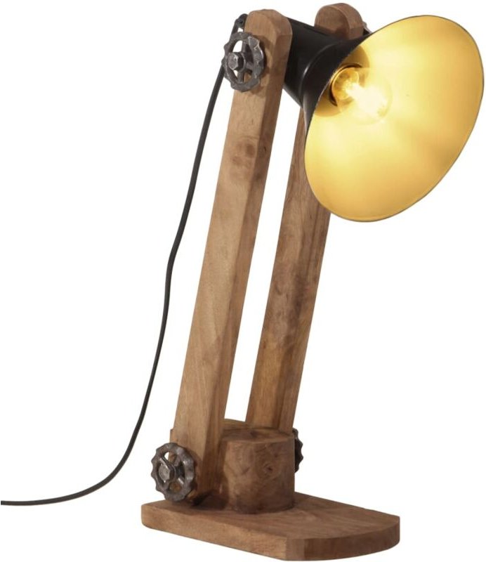 Schreibtischlampe 25 W Schwarz 23x13x52 cm E27 vidaXL679643