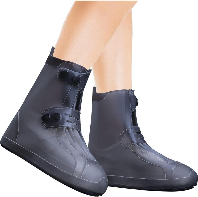 Linghhang - Regenschuhüberzüge, wasserdichte Schuhüberzüge für Damen und Herren, wiederverwendbare Galoschen-Schuhüberzü...
