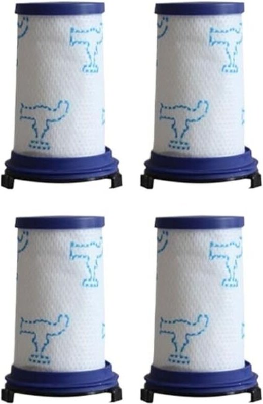 Kompatibler Rowenta Force 360 X-Pert RH9051/57/59/79/81 Filter – waschbar, 4 Stück