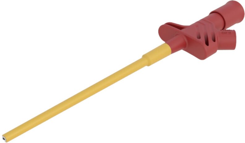 Sks Hirschmann - kleps 2600 rt Sicherheits-Abgreifklemme Steckanschluss 4 mm cat ii Rot