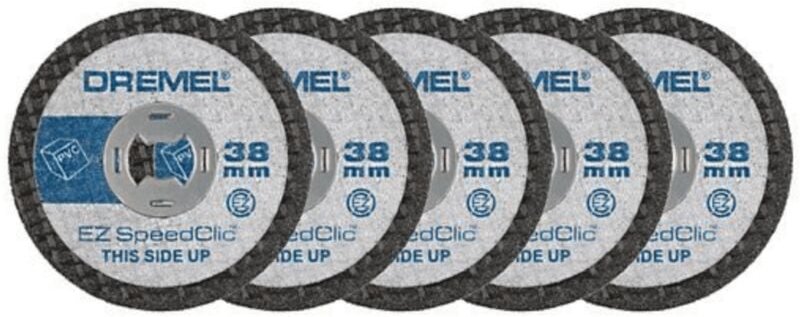 SC476 2615S476JB Trennscheibe gerade 38 mm 5 St. Kunststoff - Dremel