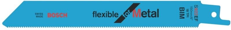 Säbelsägeblatt s 922 ef, Flexible for Metal, 2er-Pack - Bosch
