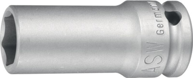 ASW - Kraftschraubersteckschlüsseleinsatz 720 l 1/2 ″ 6-Kant Schlüsselweite 14 mm Länge 78 mm