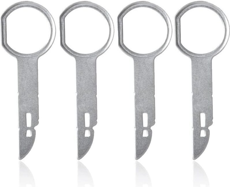 4-teiliges Werkzeugset zum Ausbau von Autoradio-Adaptern, geeignet für universelle Autoradio-Verkleidungen und Adapter f...