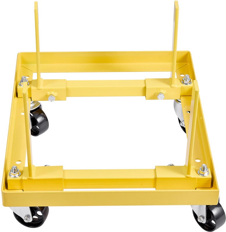 Mophorn - Motorständer Motorhebewagen (340 kg Tragkraft) mit verstellbarer Breite & Länge, robuste Stahlkonstruktion mit...