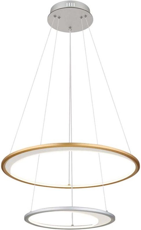 Pendelleuchte Hängelampe led Esszimmerlampe Dimmbar Fernbedienung Gold Timer