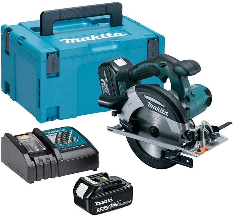 Thumbnail - Makita - Akku-Handkreissäge DHS630RTJ 18V, 66 mm, 2x 5,0 Ah + Lader im makpac