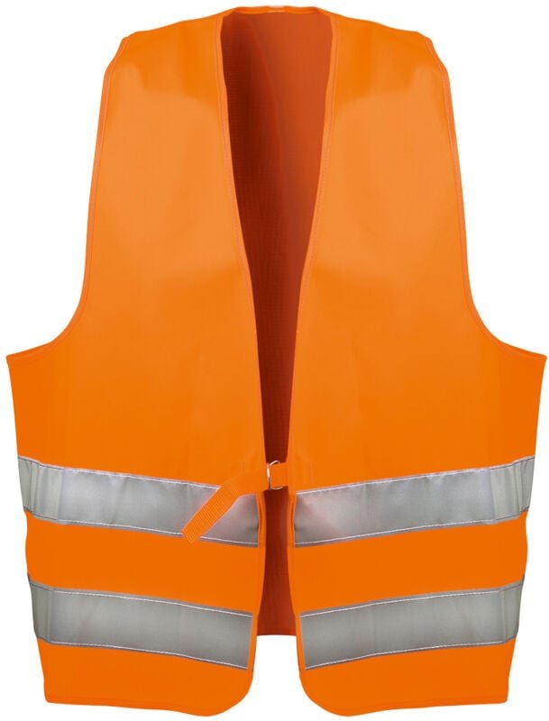 Gr .L (54/56) ERNST TEXTIL-WARNWESTE ORANGE orange ERNST Textile warning wai