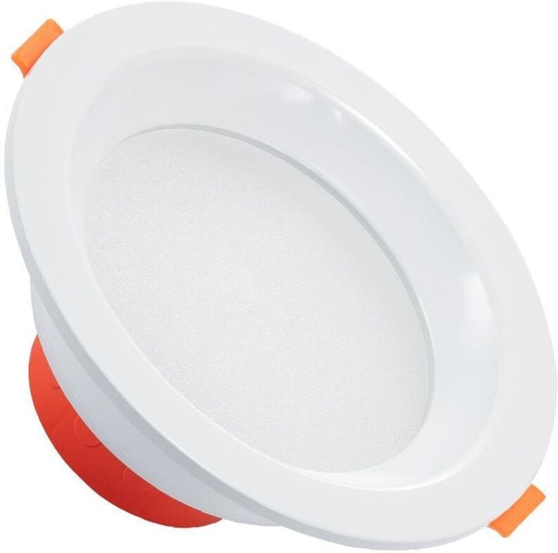 Thumbnail - Ledkia - led Downlight Einbaustrahler 10W Rund lux CRI90 Ausschnitt ø 105 mm IP44 No Flicker 2700K Warmweiß