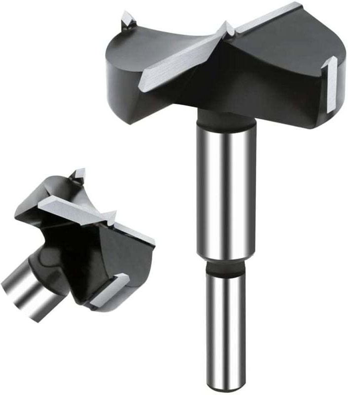 60 mm Holzbohrer, Hartmetallbohrer für Hartholz, Holzbohrer, Scharnierbohrer, Werkzeugsatz für Holz, Sperrholz, Kunststo...